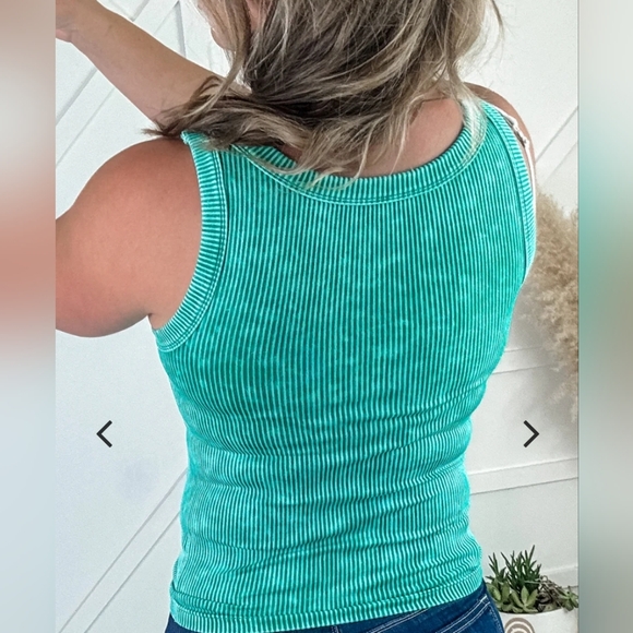 Tops | Brand New Ribbed Tank | Poshmark